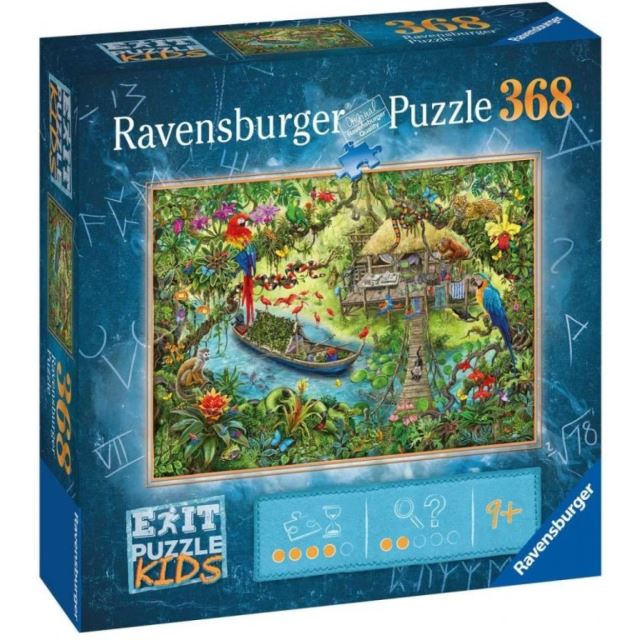 Ravensburger 12924 Exit Puzzle: Džungle 368 dílků