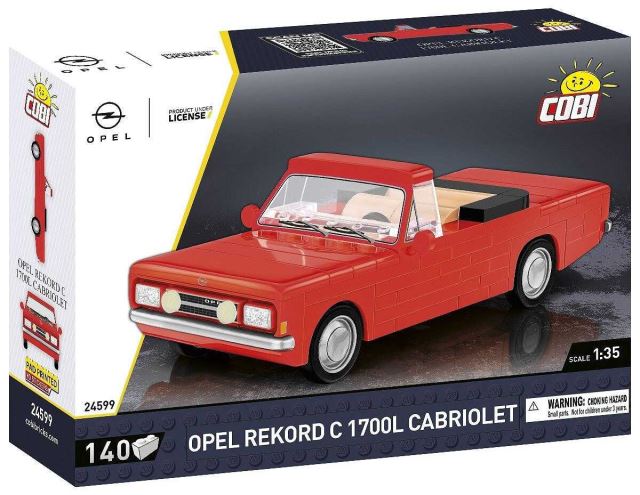 Cobi 24599 Opel Rekord C 1700 L Cabriolet