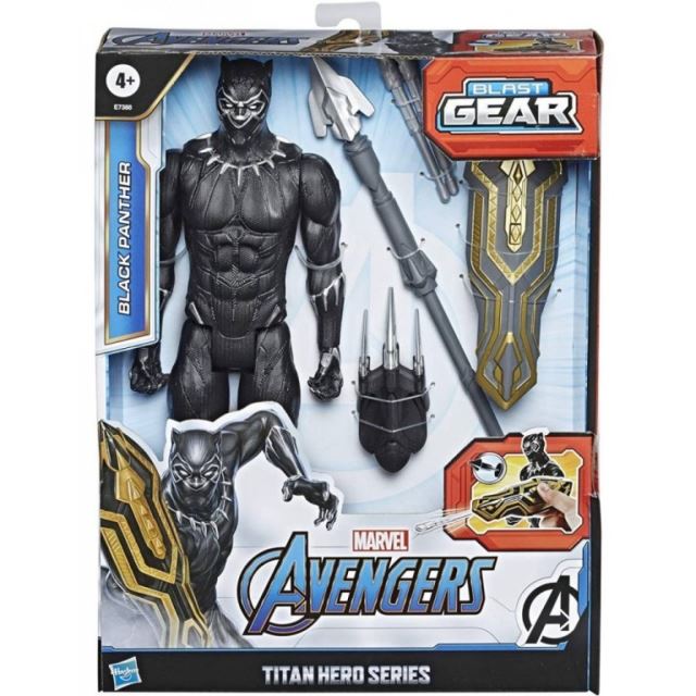 Marvel Titan Hero Black Panther Blast Gear 30cm