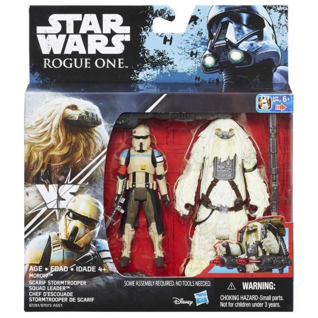 Hasbro Star Wars figurky 10cm MOROFF a SCARIF STORMTROOPER
