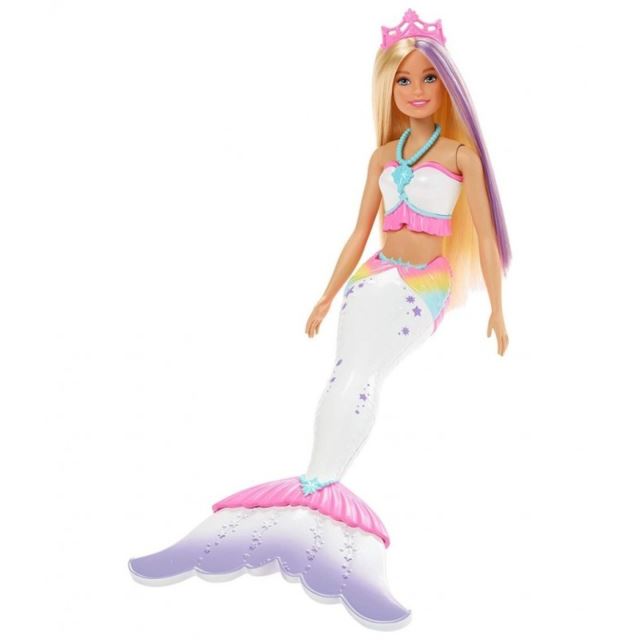 Mattel Barbie Crayola mořská víla Dreamtopia, GCG67