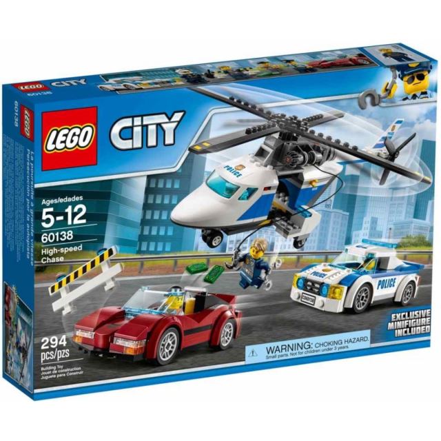 LEGO CITY 60138 Honička ve vysoké rychlosti