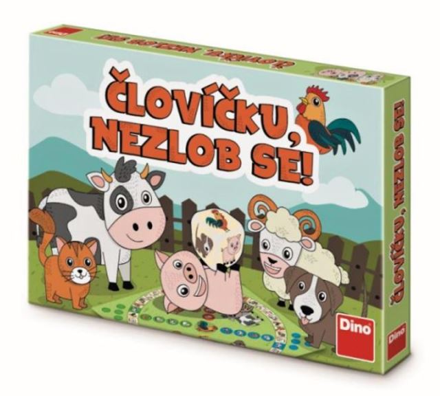 Dino Človeče nehnevaj sa, detská hra