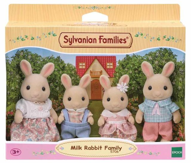 Sylvanian Families 5706 Rodina mléčných králíků
