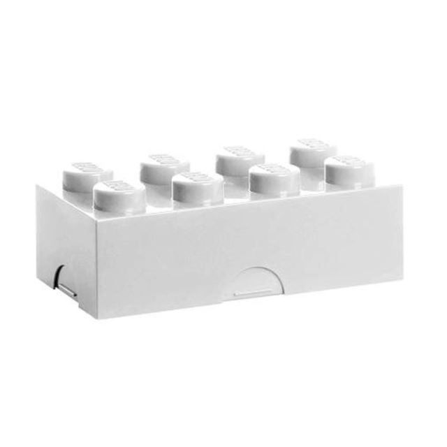 LEGO Svačinový box bílý