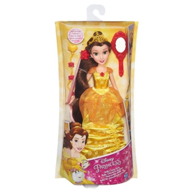 Disney princezna Bella s vlasovými doplňky, Hasbro B5293