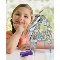 Kidz Maker Svietiace origami jednorožec (3)