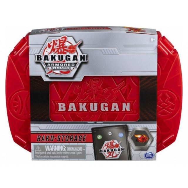 Bakugan sběratelský kufřík S2 červený