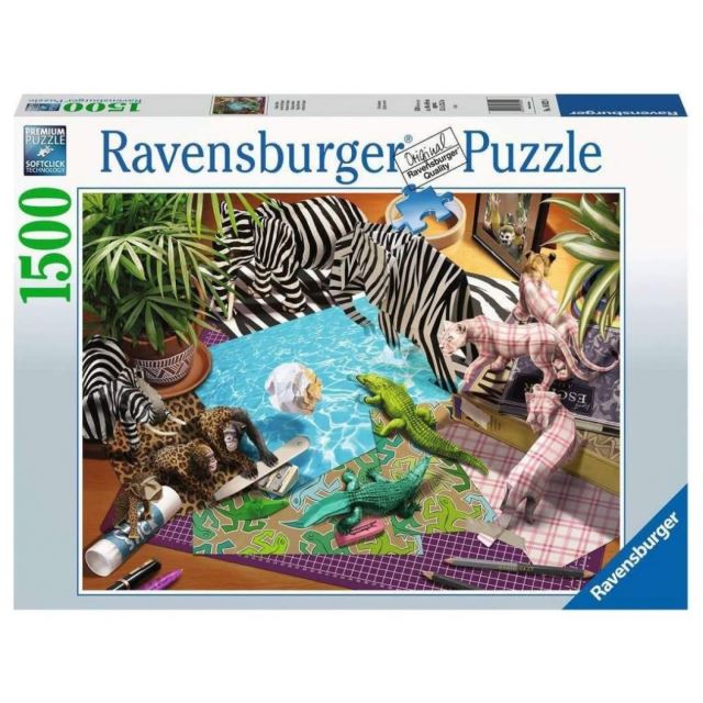 Ravensburger 16822 Puzzle Origami zvířata 1500 dílků