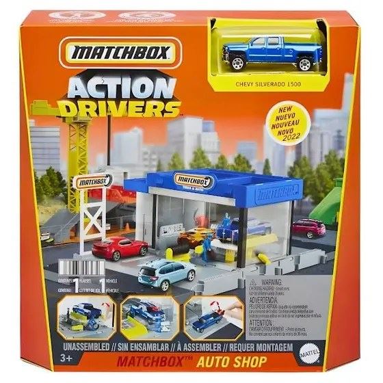 Mattel Matchbox herný set AUTOSERVIS, HDL34