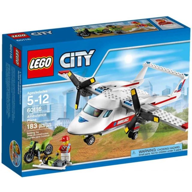 LEGO CITY 60116 Záchranářské letadlo