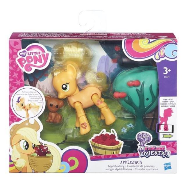 MLP My Little Pony - Poník Applejack s kamarádem