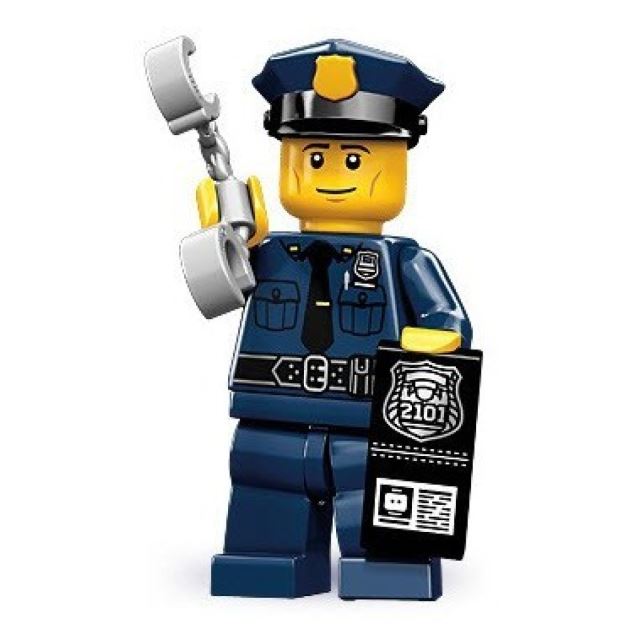 LEGO 71000 Minifigurka Policista