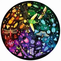 Ravensburger 00820 Kruhové puzzle: Svet hmyzu 500 dielikov (1)