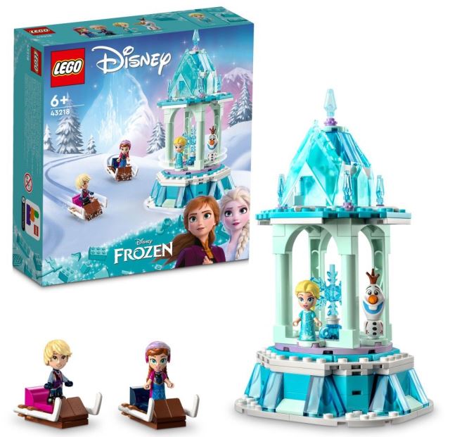 LEGO® Disney 43218 Čarovný kolotoč Anny a Elsy