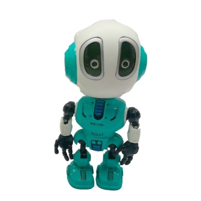 Interaktivní robot modrý 12cm