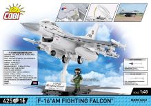 Cobi 5896 Armed Forces F-16 AM Fighting Falcon, 1:48, 425 k, 1 f (1)