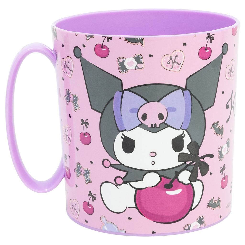 Plastový hrneček Kuromi 390 ml