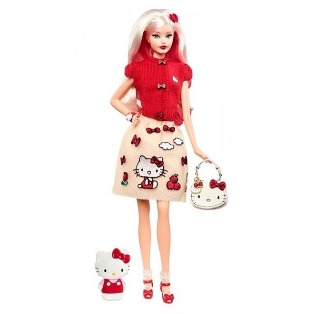 Mattel Barbie Hello Kitty sběratelská, DWF58