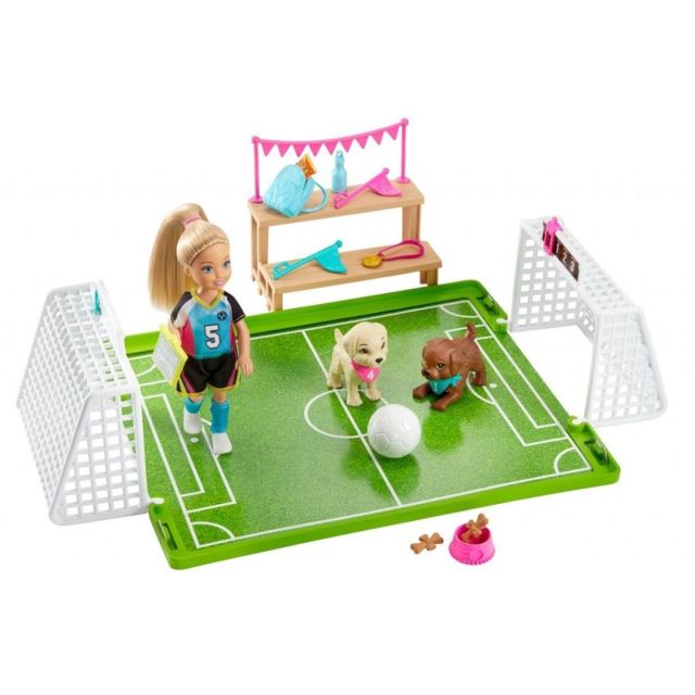 Barbie Chelsea fotbalistka herní set, Mattel GHK37