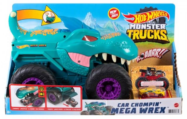 Mattel Hot Wheels Požierač áut MEGA Wrex, GYL13