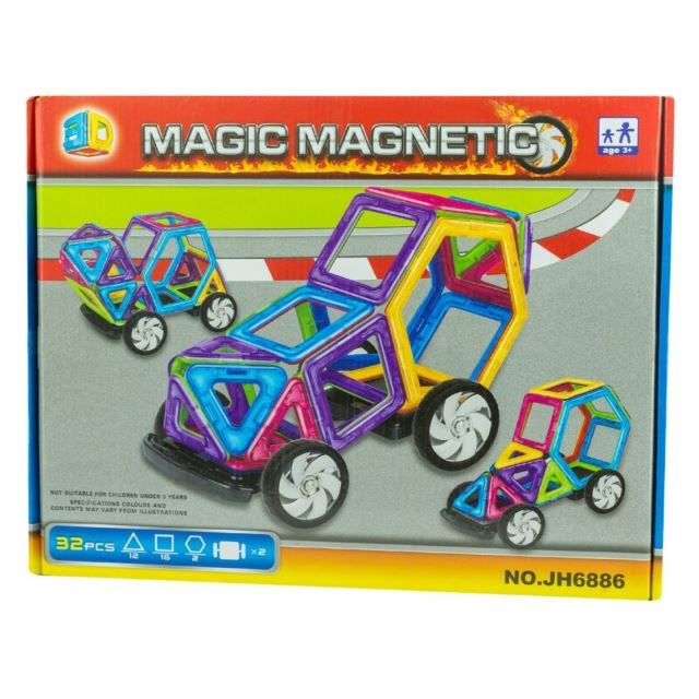Magnetická stavebnice Magic 32ks