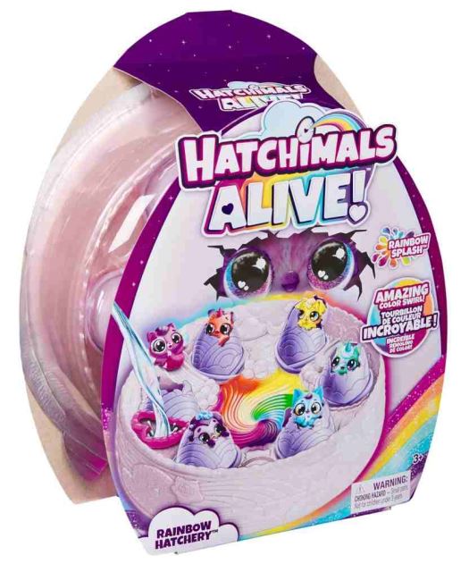 Spin Master HATCHIMALS dúhový hrací set