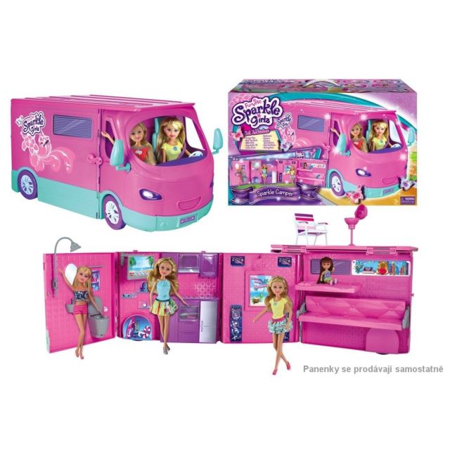 Sparkle Girlz Obytný karavan pro panenky