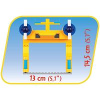 Cobi 25134 SUPER WINGS Donnieho stanice 296 ks (3)