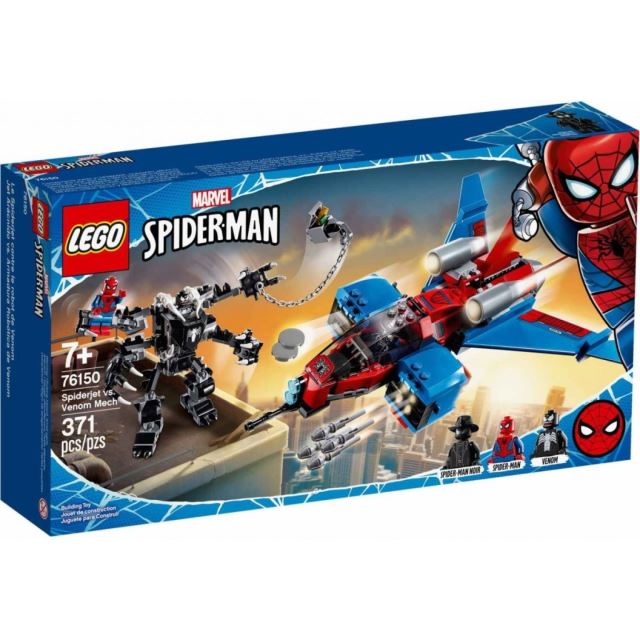 LEGO Super Heroes 76150 Spiderjet vs. Venomův robot