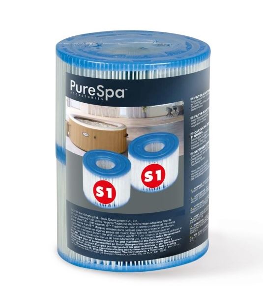 Intex 29001 Náplň do filtra pre Pure spa 2 ks