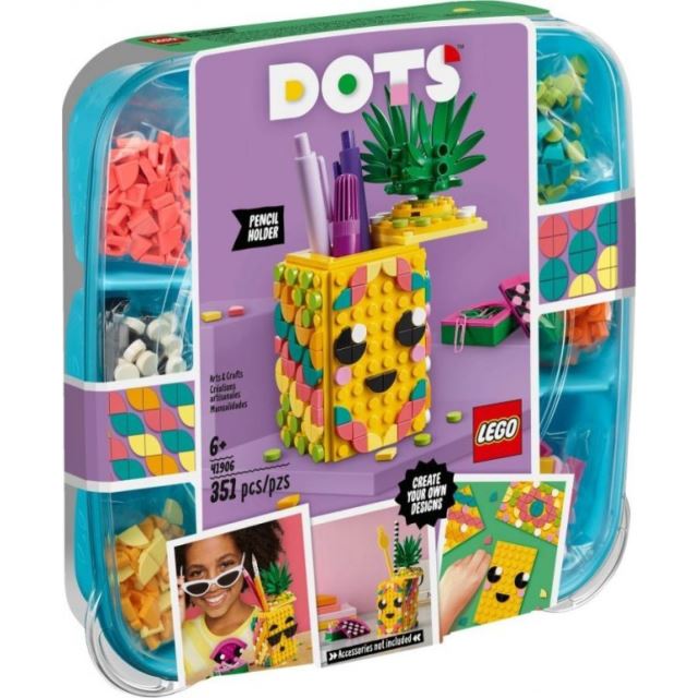 LEGO DOTS™ 41906 Stojánek na tužky ve tvaru ananasu
