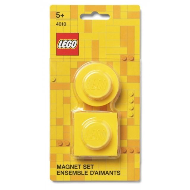 LEGO Iconic magnetky, set 2 ks žluté