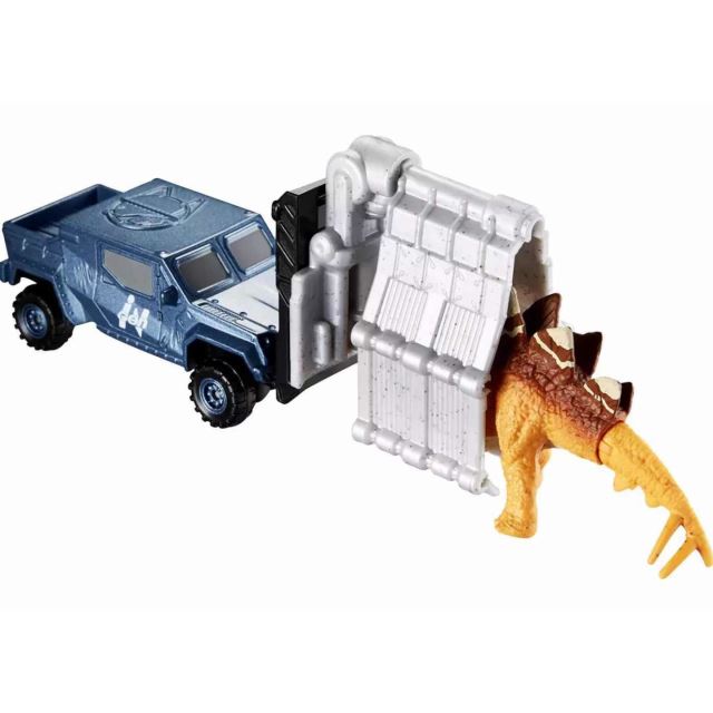 Jurský svet Matchbox Dinokáry Stegosaurus Claw Carrier, Mattel HBH87