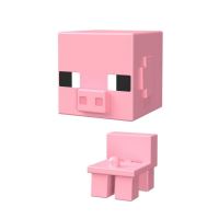 Mattel MINECRAFT Mini MOB hlava PIG, HDV77 (2)