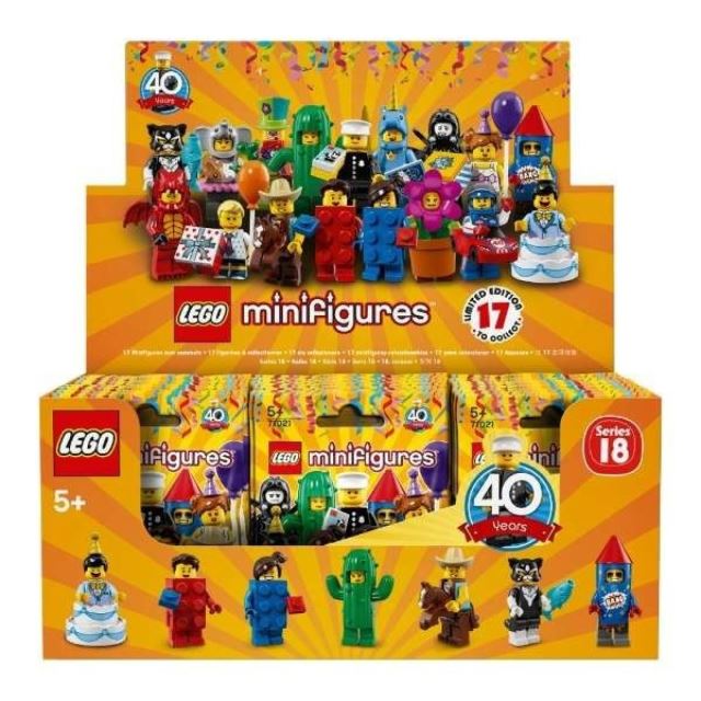 LEGO 71021 Originální Box 60 minifigurek 18. série