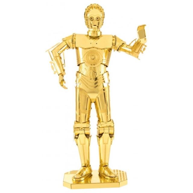Metal Earth Star Wars Gold C-3PO, 3D model