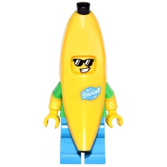 Lego LED klíčenka Banana Guy