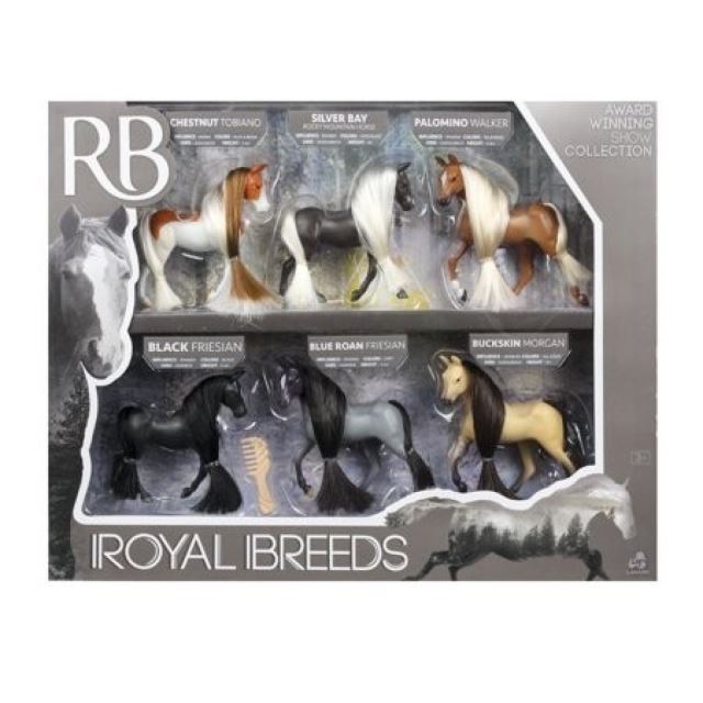 Royal Breeds Stádo koní 6 ks