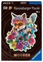 Ravensburger 17512 Dřevěné puzzle Barevná liška 150 dílků