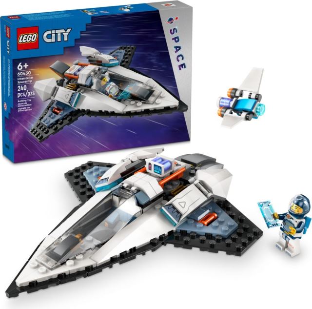 LEGO® CITY 60430 Medzihviezdna vesmírna loď