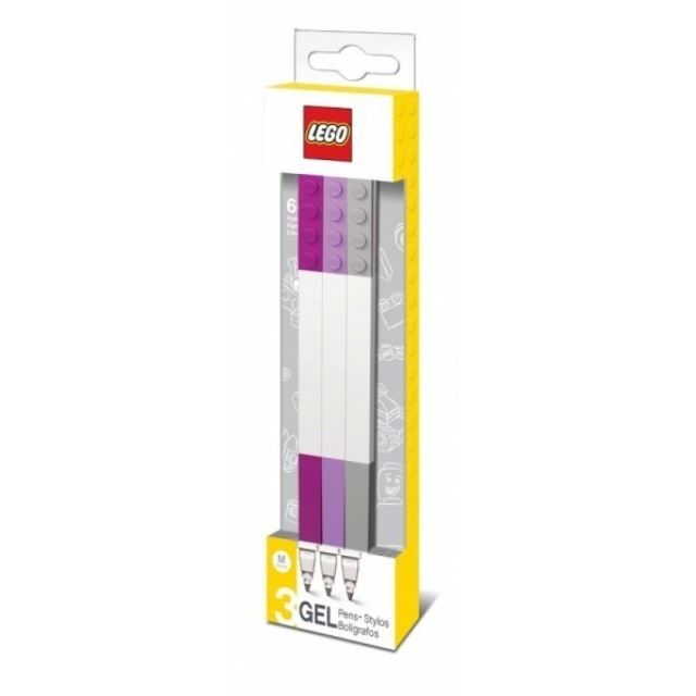 LEGO® Gelová pera, mix DIF barev - 3 ks