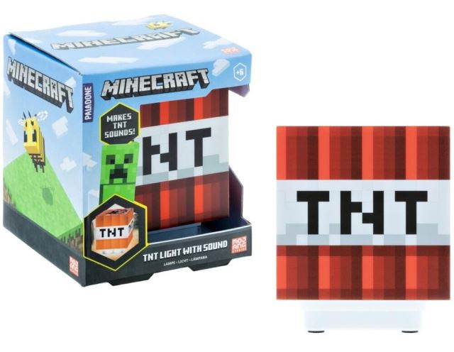 LED Světlo Minecraft TNT