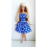 LOVEDOLLS Modrá sada top a sukně