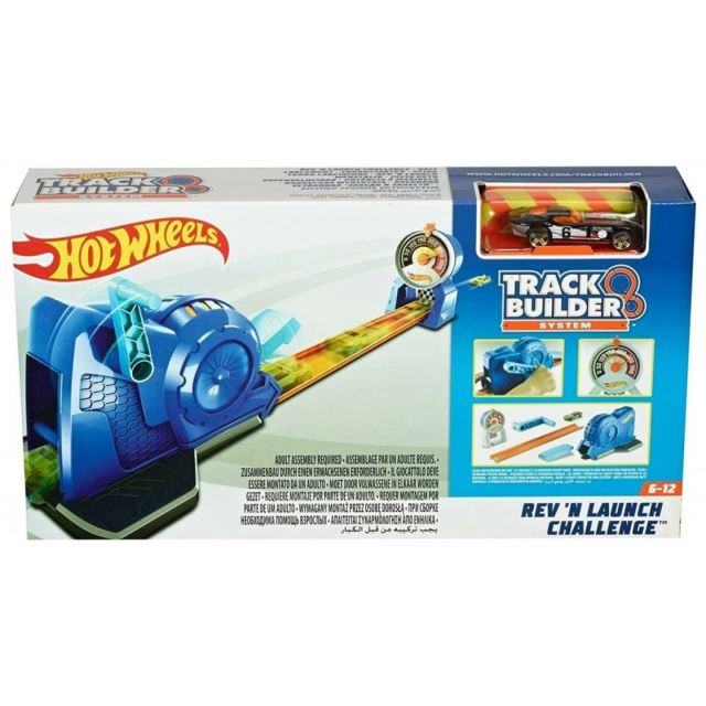 Hot Wheels Track Builder Rychlostní zkouška, Mattel FLL02