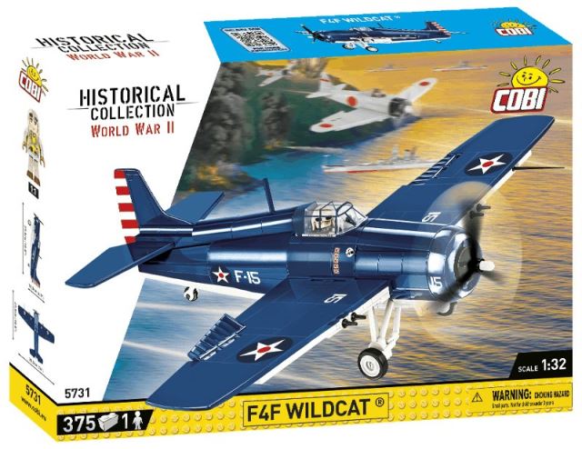 Cobi 5731 Americký stíhací letoun Grumman F4F Wildcat
