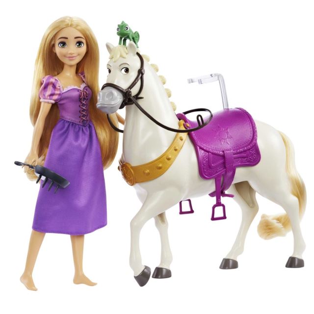 Mattel Disney princezná Locika a kôň Maximus, HLW 23