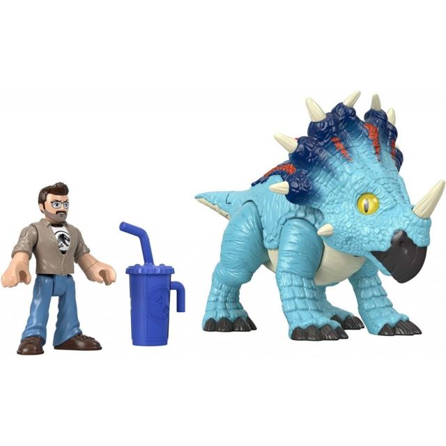 Fisher Price Imaginext PACHYRHINOSAURUS a LOWERY, Mattel GMR17