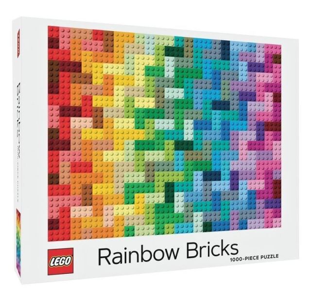Chronicle Books Puzzle LEGO® Dúhové kocky 1000 dielikov
