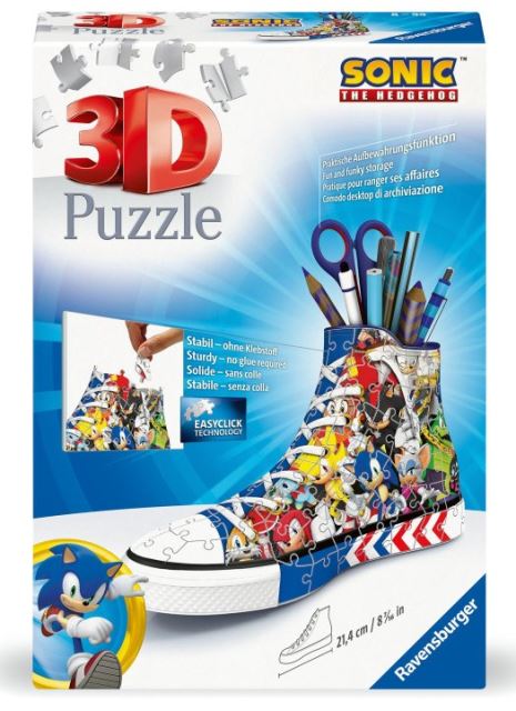Ravensburger 11593 Puzzle 3D Teniska Sonic 112 dielikov